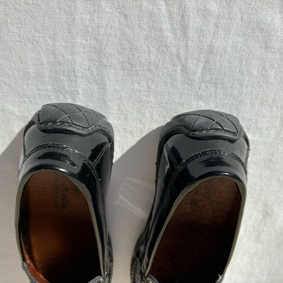 Donald J Pliner Loafers Woman Size 7 Driven I20 Black Patent Leather Flats - Picture 5 of 12